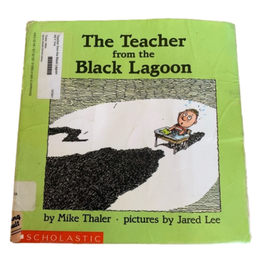 vintage scholastic| The teacher from the black lagoon| mike thaler| Jared lee